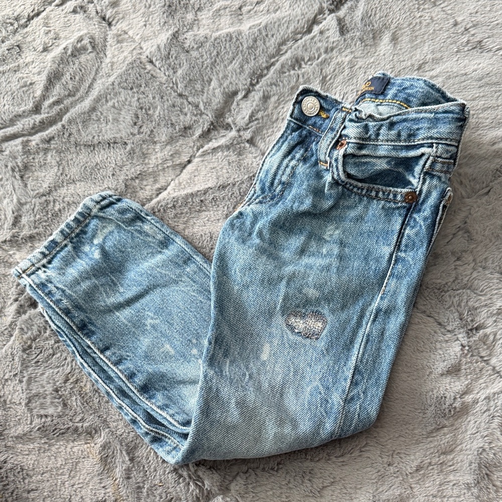Ralph Lauren Light Wash Slim Straight Jeans